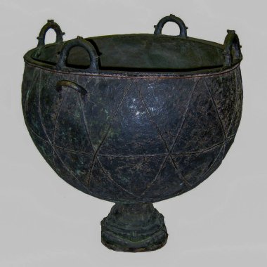 İskitler 'in bronz kazanı, V-III yüzyıllar. BC, Doğu Avrupa.