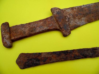 Kılıç Scythian akinak, kısa antik kılıç Scythian M.Ö. 5-3 yüzyıl