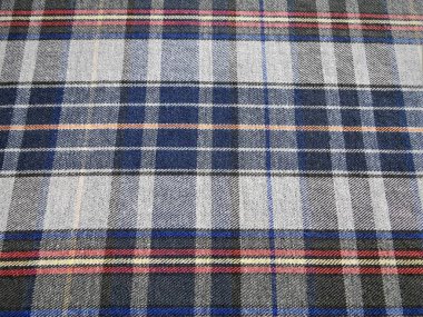 kot ekose kumaş dokusu kapat