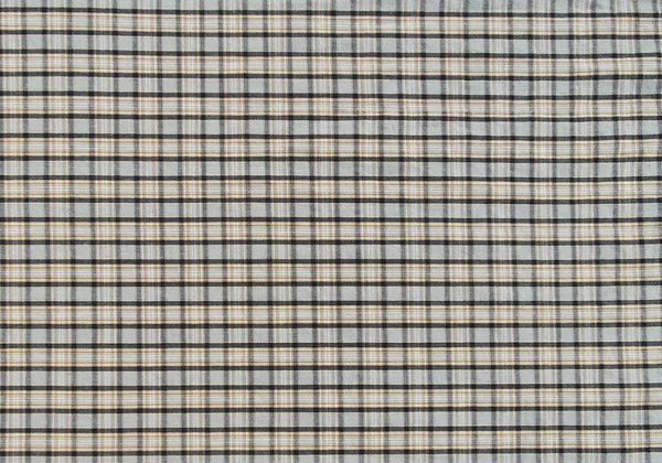 Texture Light Checkered Fabric Close — Fotografia de Stock