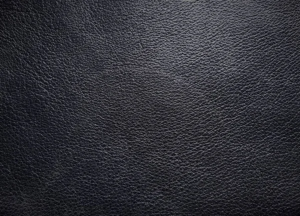 Soft Leather Texture Black Color — Stockfoto
