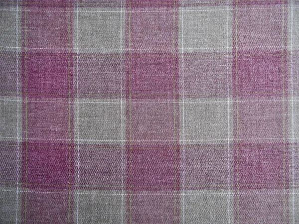 Texture Light Checkered Fabric Close —  Fotos de Stock