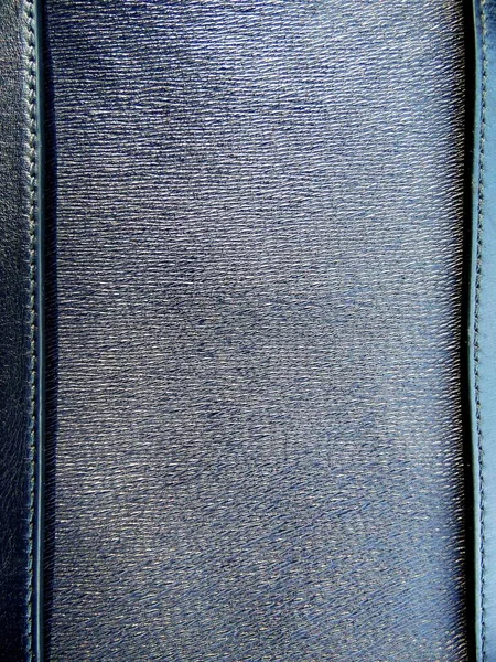 Draped Leather Texture Dark Blue Color — Stockfoto