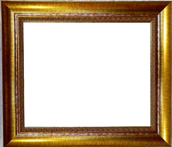 Golden Frame Picture Light Wall — Φωτογραφία Αρχείου