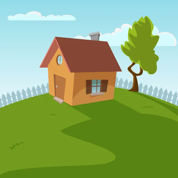 Small House — Stock Vector