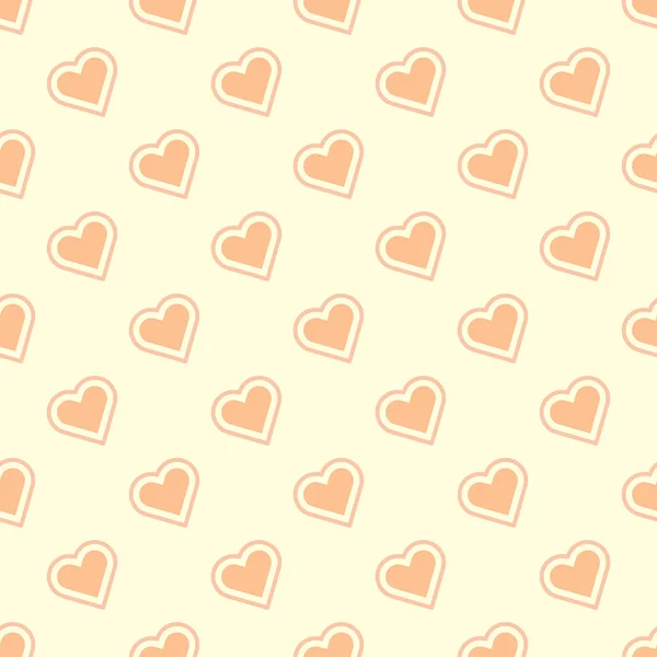 Heart Seamless Pattern Abstract Heart Background — Wektor stockowy