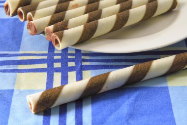 Çikolatalı gofret.