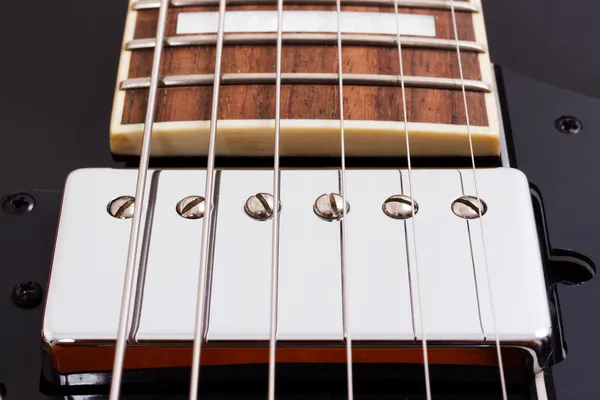 Guitarra elétrica humbucking captador — Fotografia de Stock