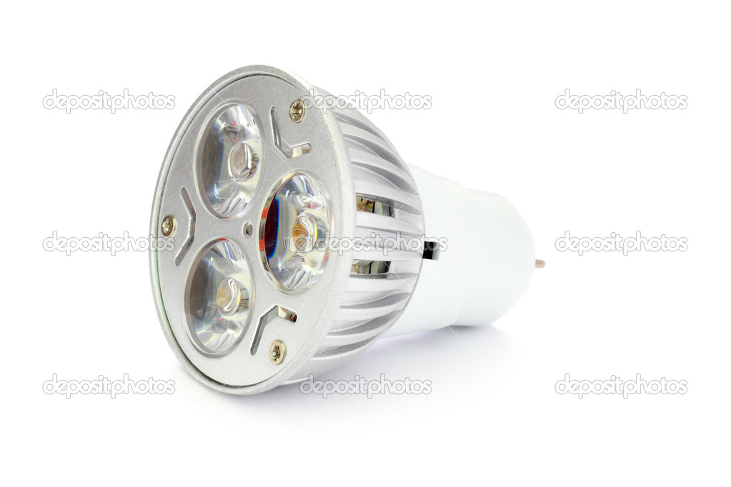 Powerful three LED lamp