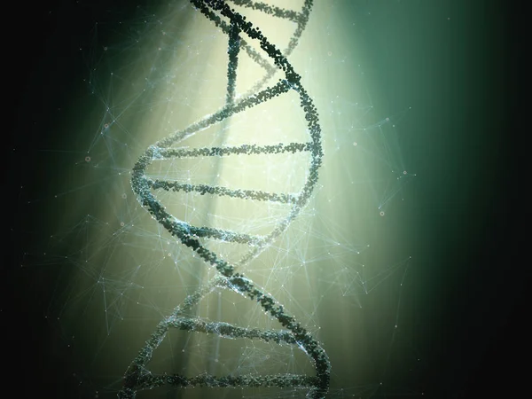 Biotecnología Ingeniería Genética Molecular Ilustración Ciencia Tecnología Molecular Imagen De Stock
