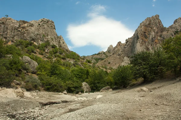 Hegyi tó — Stock Fotó