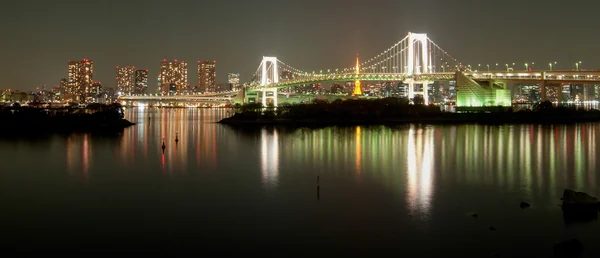 Gökkuşağı Köprüsü Tokyo gece