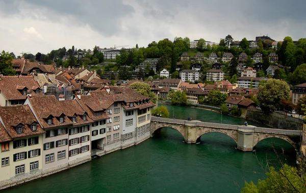 Ciudad Vieja de Berna turismo Imágenes de stock libres de derechos