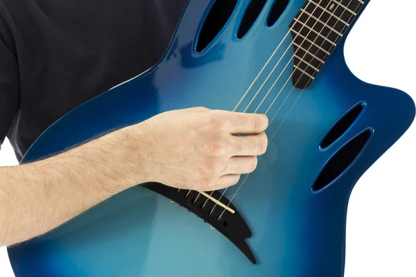 Elektroakustická kytara — Stock fotografie