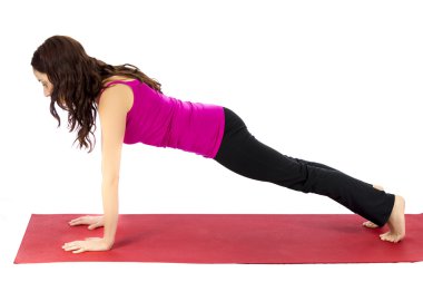 Yoga pose plank