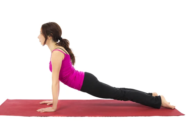 Upward Facing Dog Pose in Yoga — Stock Photo, Image