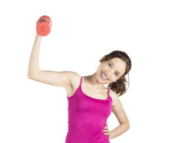 güçlü fitness kadın