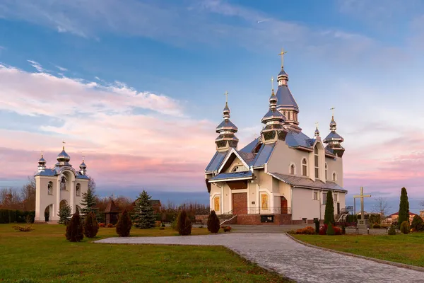 Drohobych Ukraine November 2020 Church Saints Volodymyr Olha Drohobych — Stock Photo, Image