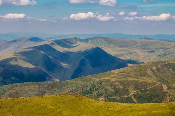 Summer Landscape Carpathian Mountains Svydivets Mountain Range Ukraine Carpathian Biosphere — Stockfoto