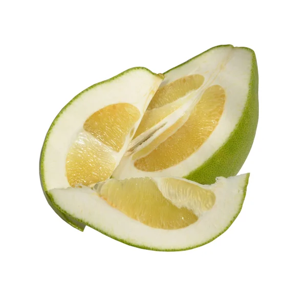 Segmenten van een pomelo — Stockfoto