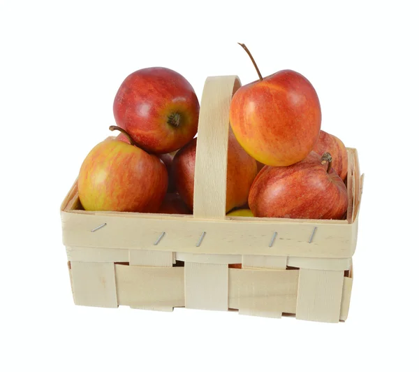 Basket with apples — Stock Photo, Image