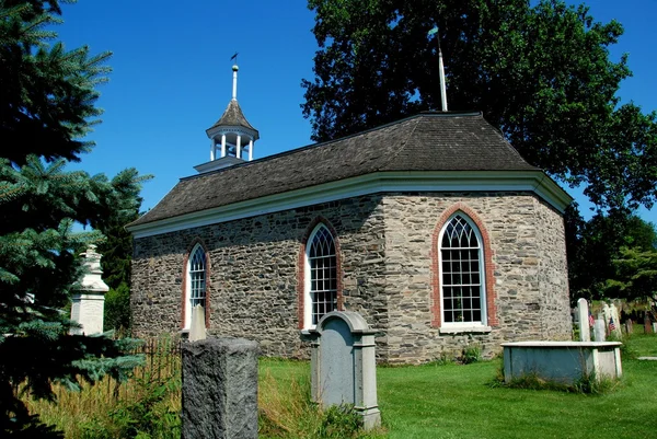 Schläfrig hohl, ny: 1685 alte holländische Kirche — Stockfoto