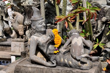 Bangkok, Tayland: wat suthat yatan rakam