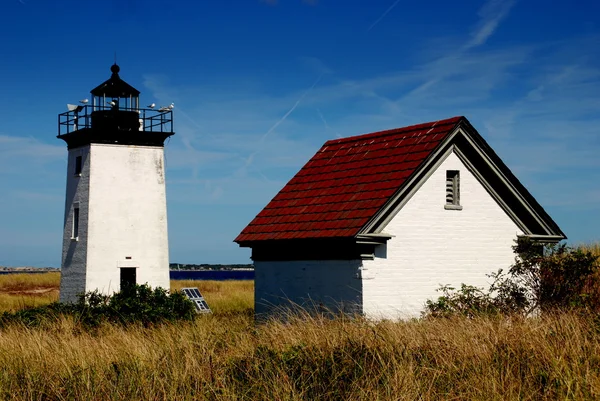 Provincetown, Massachusetts: Log Point Lighthouse — Stock Photo, Image