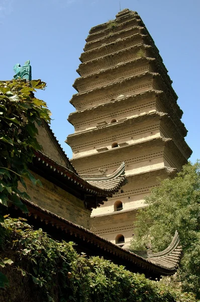 Xi 'an, China: Pequeno Pagode de Ganso Selvagem — Fotografia de Stock