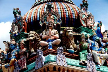 Singapur: sri mariamman hindu Tapınağı