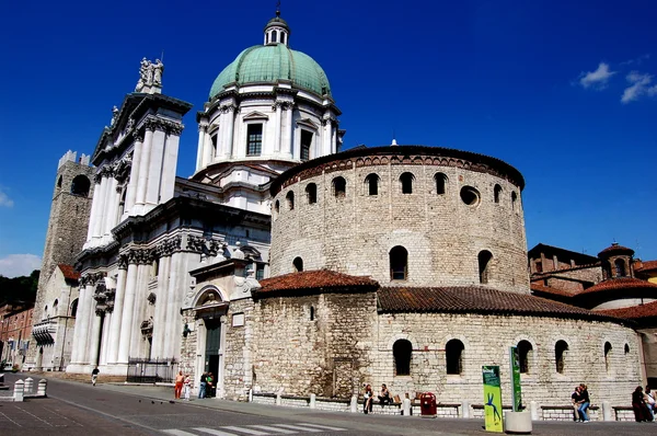 Brescia, italien: santa maria maggiore kathedrale — Stockfoto
