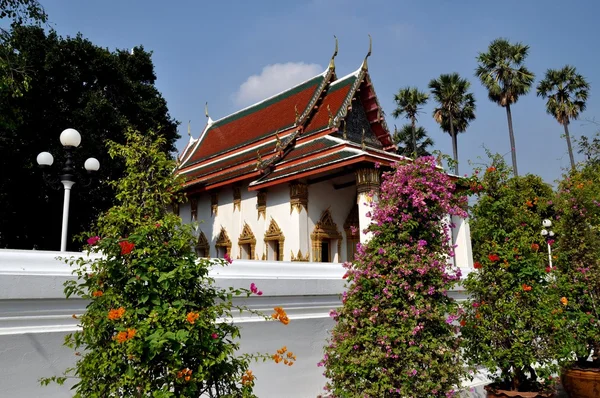 Ayutthaya, Thaimaa: Wat Suwan Dararam Ubosot — kuvapankkivalokuva