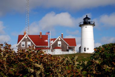 Woods hole, ma: nobska nokta ışık istasyonu