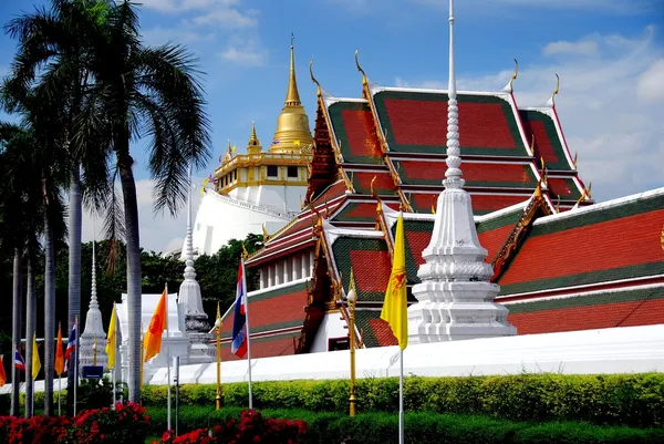 Bangkok, Tailandia: Wat Saket y Golden Mount Temple — Foto de Stock