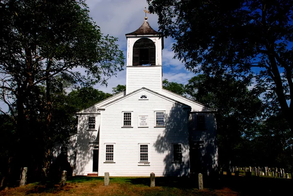 Труро, Массачусетс: 1827 Первая конгрегациональная церковь — стоковое фото