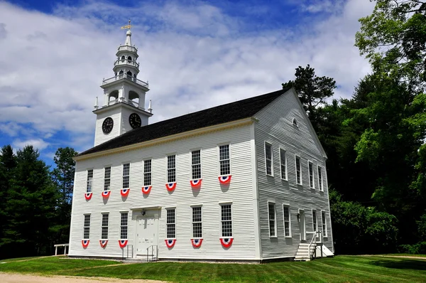 Jaffrey centrum, nh: 1775 oryginalny dom spotkań — Zdjęcie stockowe