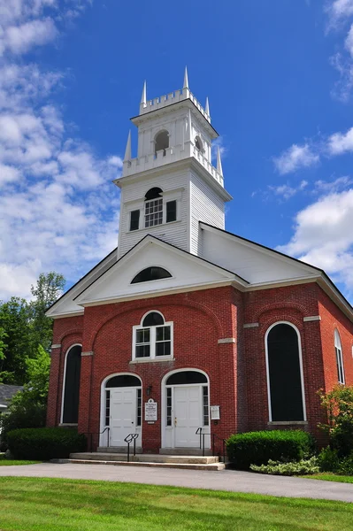 Jaffrey Center, NH: Joffrey Prima Chiesa Congregazionale — Foto Stock