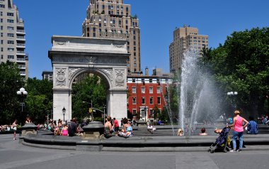 NYC: washington kare kemer ve Çeşme