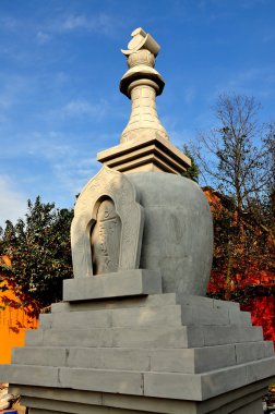 pengzhou, Çin: dagoba uzun XING manastırda