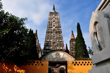pengzhou, Çin: pagoda adlı uzun XING Manastırı
