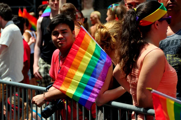 NYC: homo prijs parade 2013 — Stockfoto