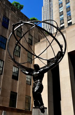 : Atlas heykel Rockefeller Center