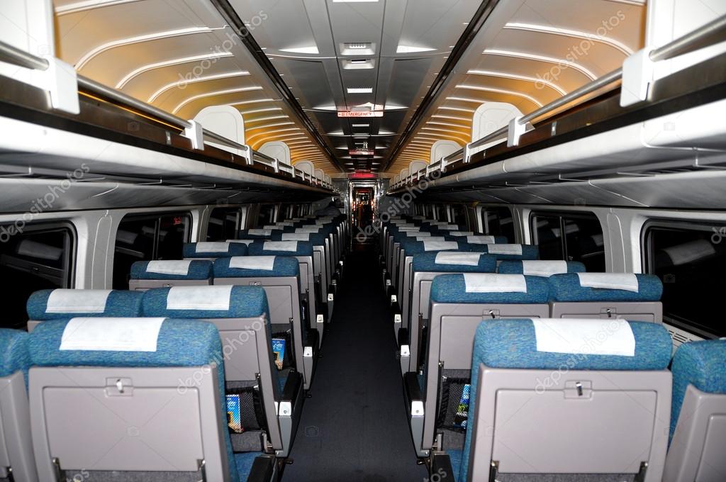 Pmages Amtrak Trains Nyc Interior Of An Amtrak Regional