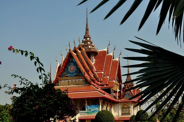 Samut prakan, Tajlandia: wat asoke — Zdjęcie stockowe