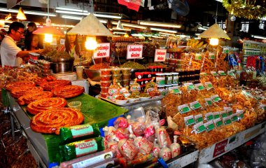 Lampang, thailand: kad tung kwian Pazar Alanı