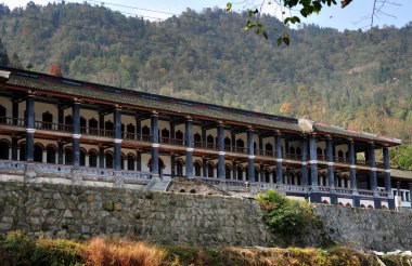 Bai lu, Çin: 1895 varsayım seminer galeride manastır restore