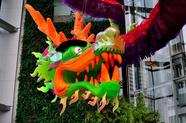 Bangkok, Thailand: Chinese New Year Dragon at Siam Paragon Shopping Center
