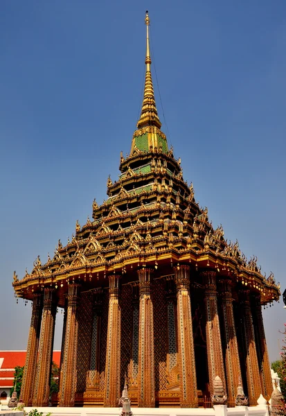 Saraburi, Thailand: Mondorp am Wat Phra Phutthabat — Stockfoto