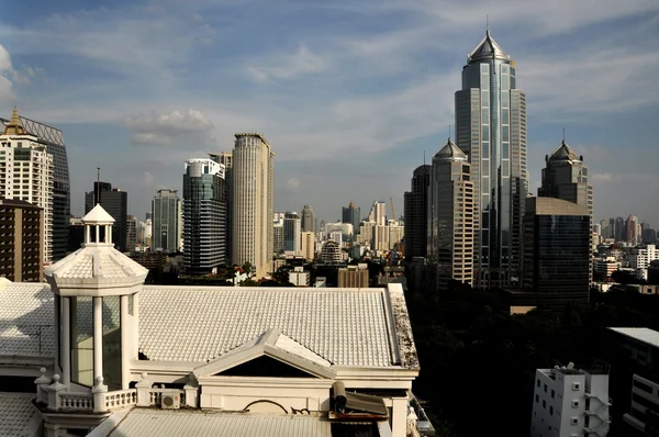 Bangkok, Thailand: View of Ratchadamri Skyline — Stock Photo, Image