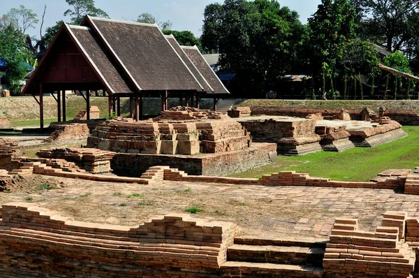 Chiang Mai, Thailand: Wat Ku Padom Excavations — Stock Photo, Image